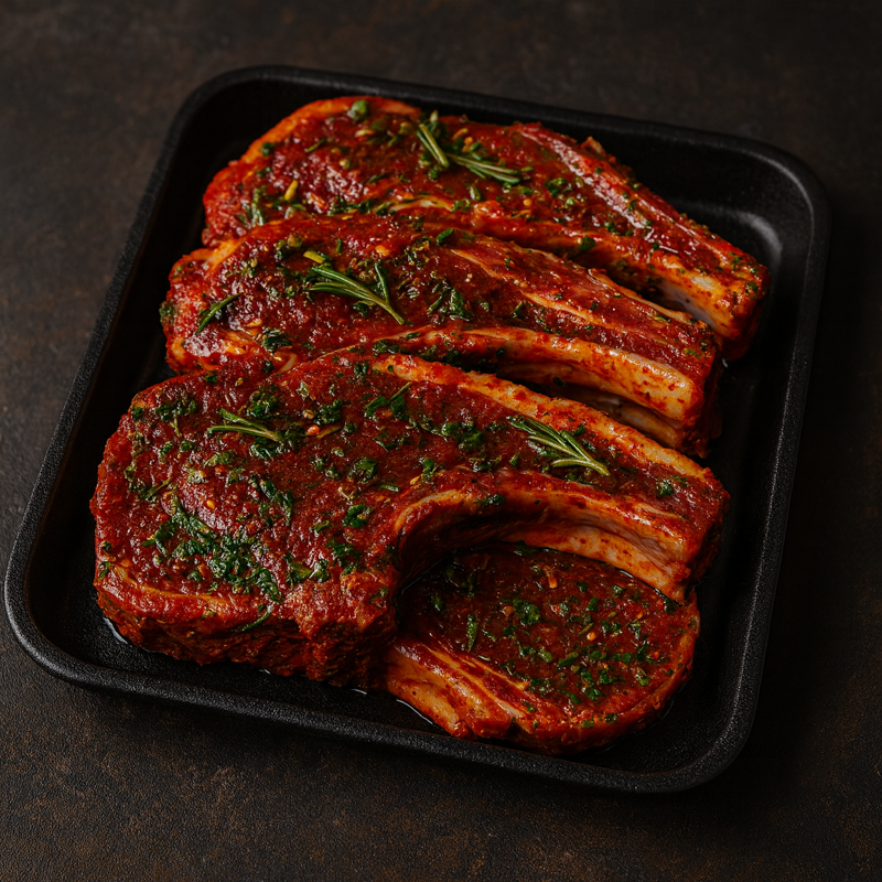 Marinated Lamb in Bath